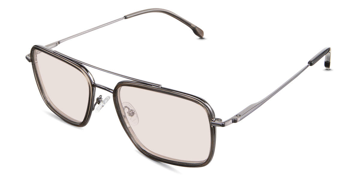 Dendro Men's Prescription Tinted Glasses - Stylish & UV Protection Eyewear for Driving, Reading & Outdoor Activities