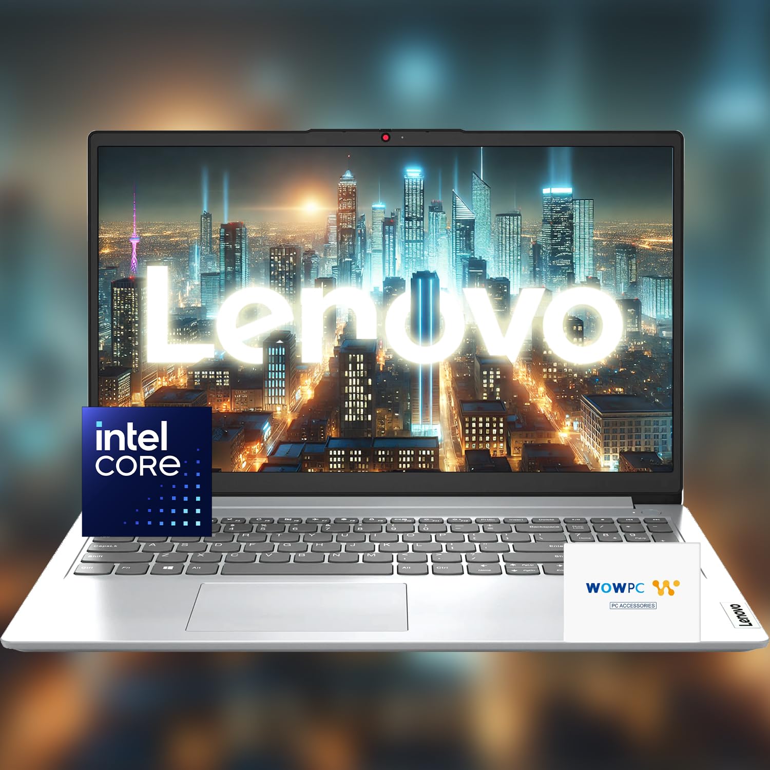 Lenovo IdeaPad 15 Premium Laptop - Intel Core i7 Processor, 20GB RAM, 1.1TB Storage (640GB SSD + 512GB HDD), WiFi 6, Windows 11 Pro - Includes 1 Year Office 365 with 1TB Cloud Storage & WOWPC Bundle - Perfect for Business, Gaming, and Remote Work