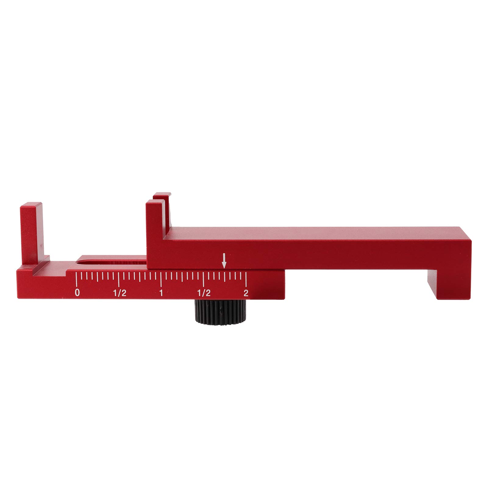 High Precision Portable Saw Gaps Gauge 0-50mm - Dual Scale Woodworking Measuring Tool for Table Saws & Bevel Saws | Perfect for DIY Projects, Carpentry & Professional Woodworking