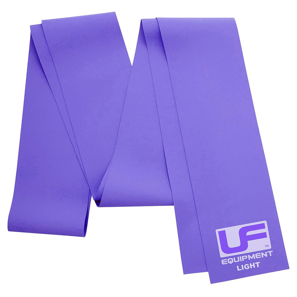 Premium 2m TPE Resistance Band for Strength Training - Purple | Home Gym, Yoga, Pilates & Physical Therapy Workout Equipment