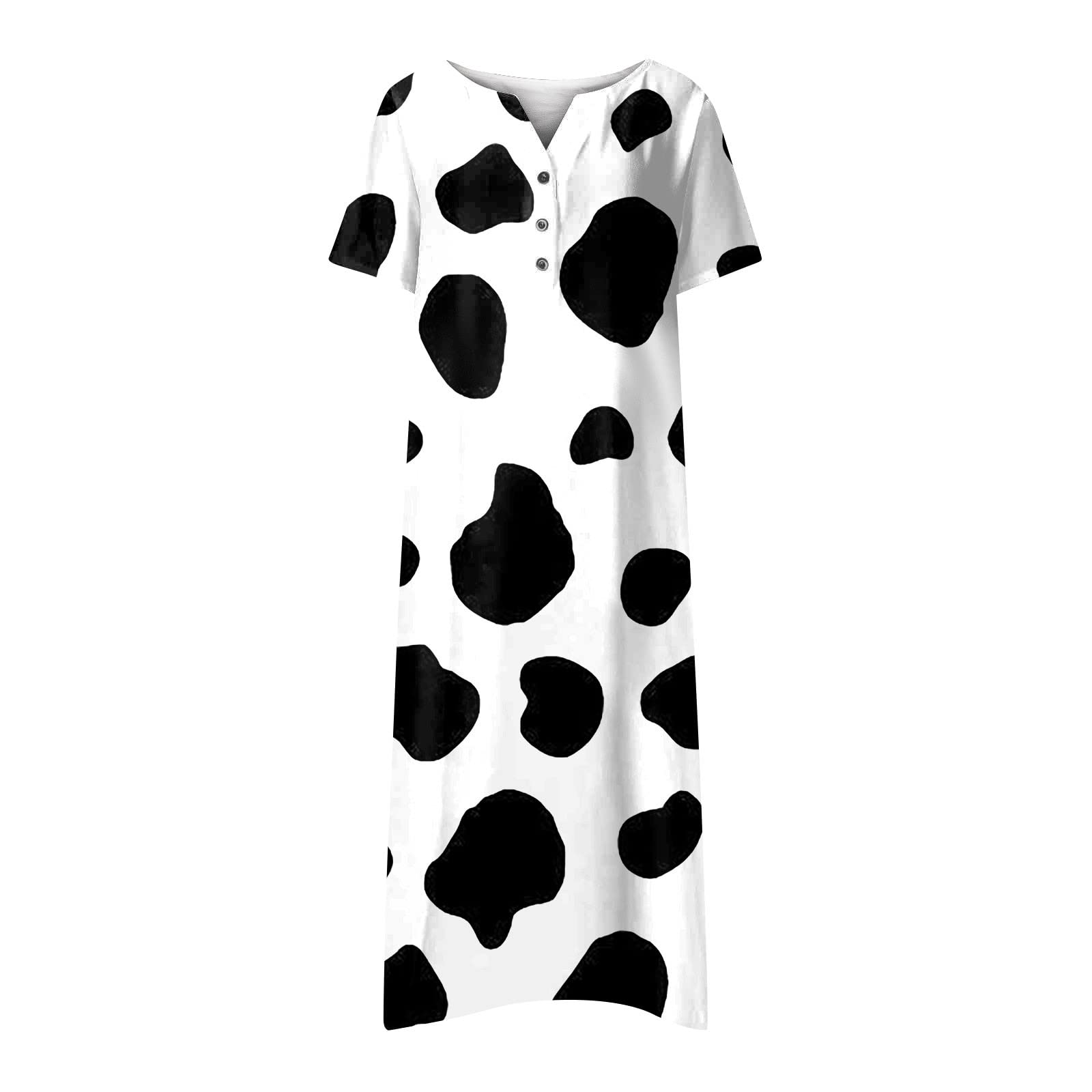 LEHOZIHEQ Women's Summer Casual T-Shirt Dress - Short Sleeve Floral Print Sundress with Pockets | Beach Wear, Vacation Outfit, Lounge Dress