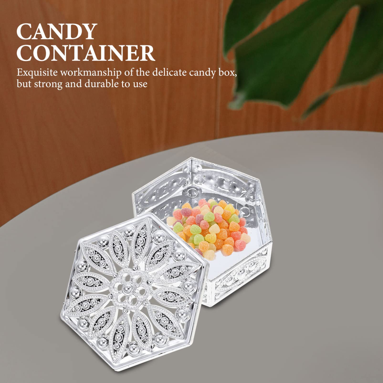 12pcs Plastic Candy Boxes for Wedding & Party Favors - Elegant Gift Packaging