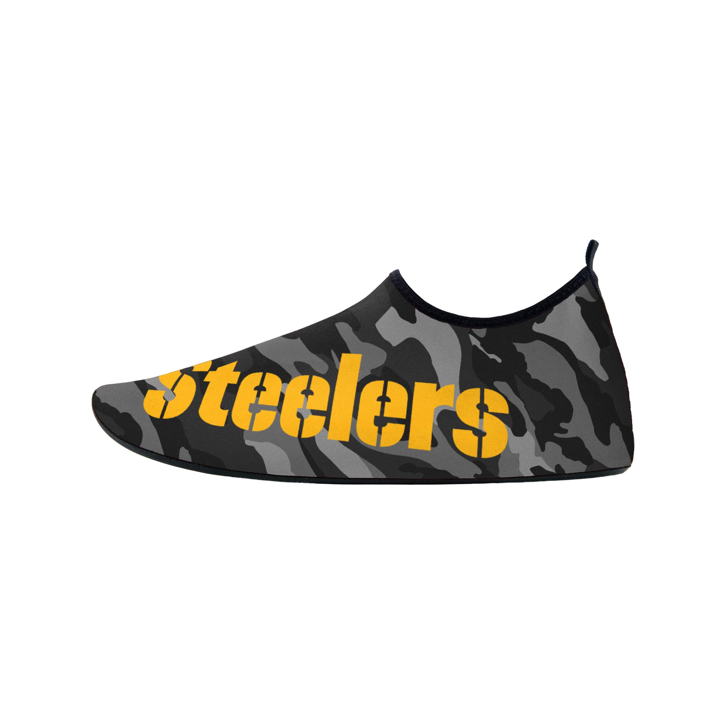 FOCO Men's NCAA & NFL Team Camo Water Shoes for Swimming, Beach & Outdoor Activities | Quick-Dry Sports Aqua Shoes for Men