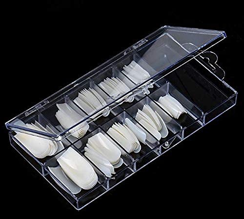 Premium 100-Piece Acrylic Artificial Nails Set with 3g Nail Glue - Reusable Fake Nails for Salon-Quality Manicures at Home, Parties & Special Occasions