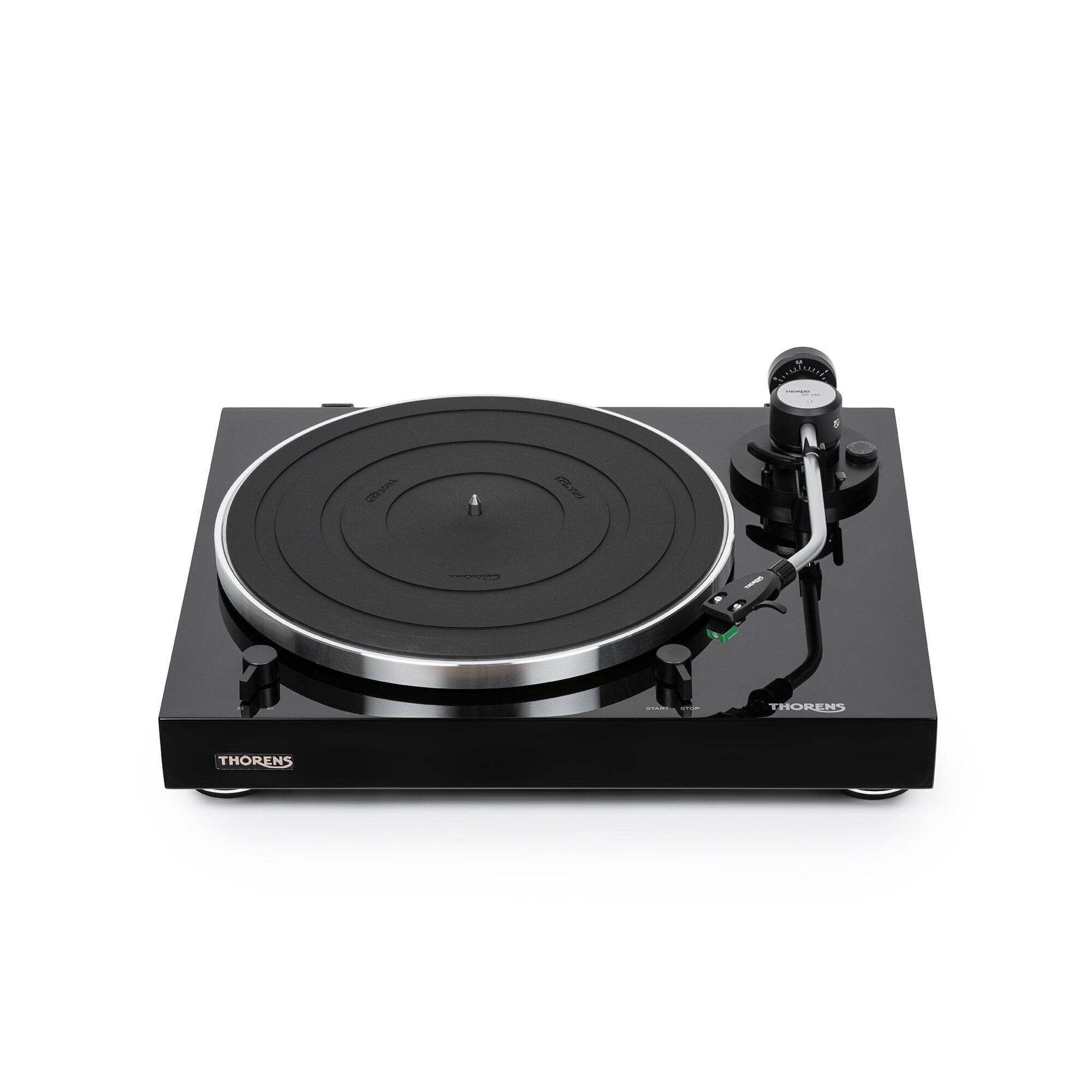 Thorens TD204 Manual Turntable - Premium Vinyl Record Player with Belt Drive & Adjustable Tonearm - Perfect for Home Audio, DJing & Music Enthusiasts