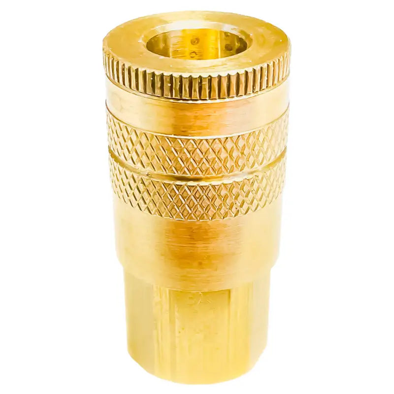 High-Quality 1/4 M Style Body Coupler - Durable Brass Fitting for Plumbing & HVAC Systems | Perfect for Water Supply Lines, Gas Connections & Industrial Applications