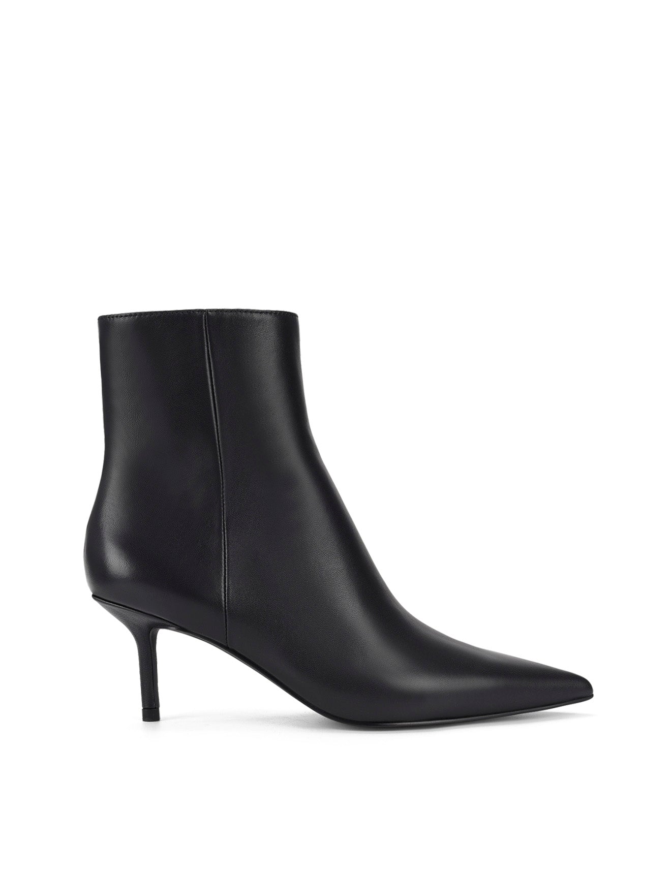Yosha Women's Black Leather Ankle Boots - Stylish & Comfortable for Fall, Winter & Everyday Wear