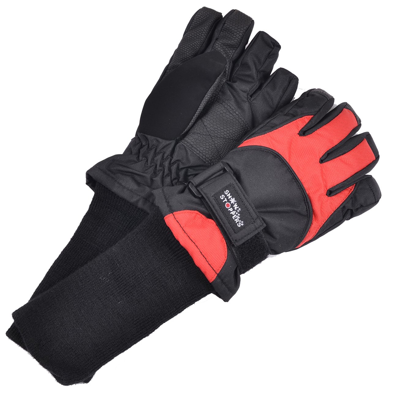 SnowStoppers Kids Ski Gloves - Waterproof Winter Sports Gloves for Boys & Girls - Perfect for Skiing, Snowboarding & Outdoor Winter Activities