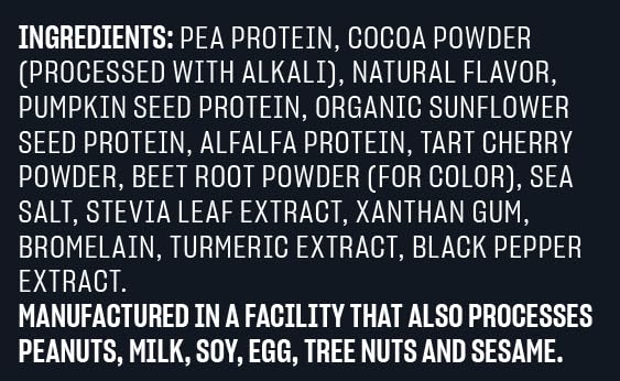 Vega Sport Premium Chocolate Plant-Based Vegan Protein Powder - 21.7oz (14 Servings) with BCAAs & Amino Acids, Dairy Free, Gluten Free, Non-GMO | Post-Workout Recovery, Muscle Building, Healthy Smoothies (Packaging May Vary)