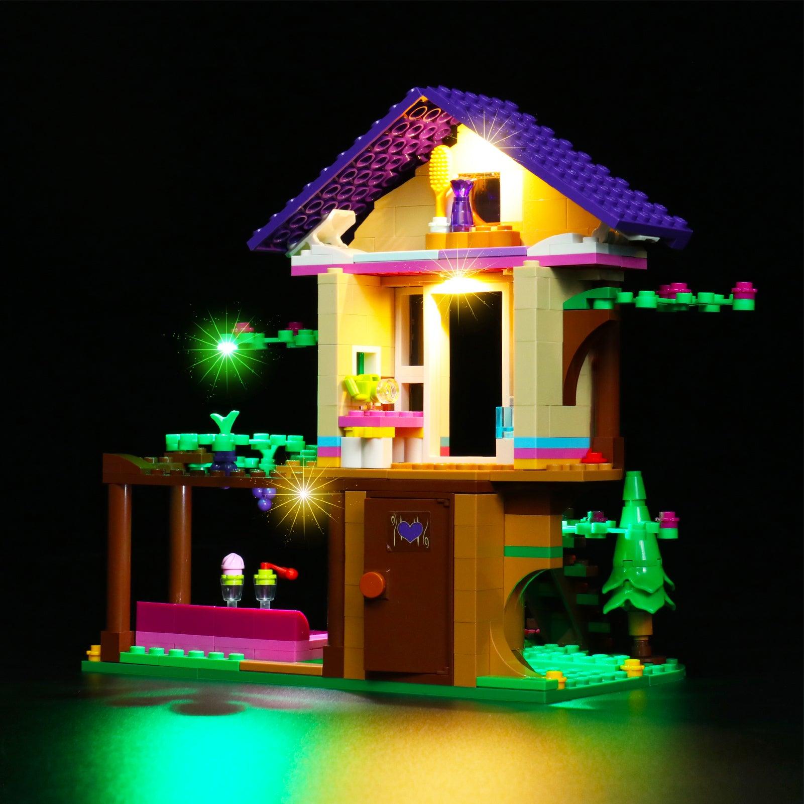 **Best Light Kit for LEGO Friends Forest House 41679 - DIY Lighting Set for LEGO Buildings - Perfect for Night Display & Room Decor**