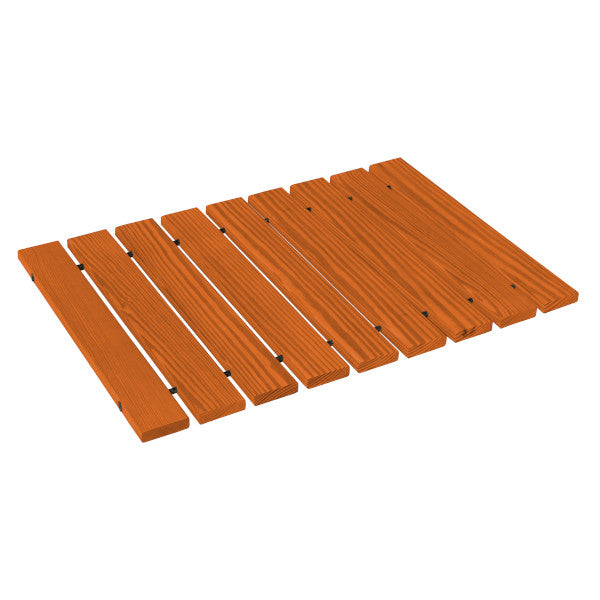 Durable Pressure Treated Wood Walkway Path - Outdoor Garden, Backyard & Deck Pathway for Enhanced Safety & Style