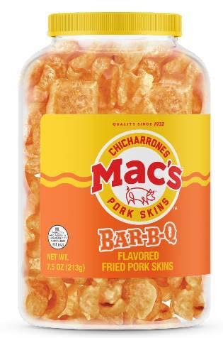 Mac's Pork Skin Canisters - Crunchy Pork Rinds Variety Pack (6 Flavors) | Keto & Low Carb Snacks | Perfect for Parties, Movie Nights & On-the-Go Snacking