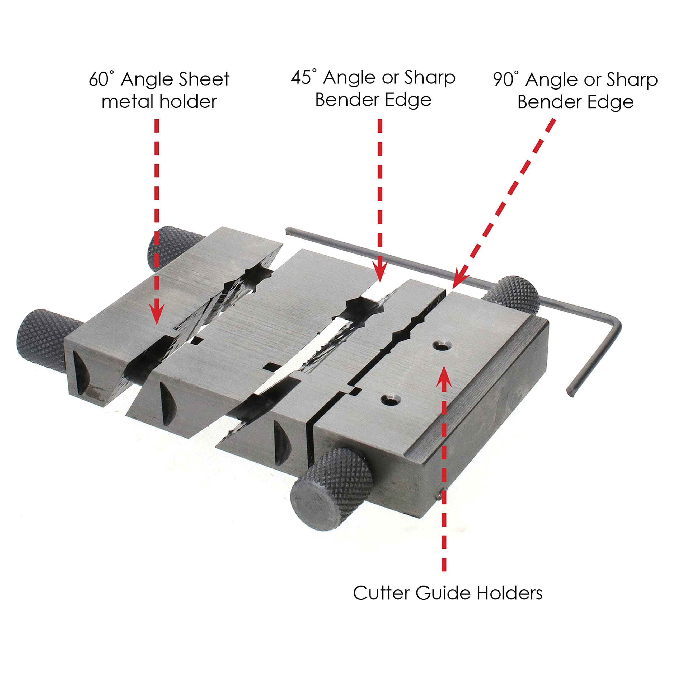 The Beadsmith Miter Cutting Vise Jig – Swiss Style Steel Tool (3” x 2.75”) for Jewelry Making, Metalworking – Perfect for Filing Small Metal, Creating Flat Ends on Wire & Tubing – Forms 40, 60 & 90-Degree Angles – Ideal for DIY Crafts, Jewelry Design, and Metal Fabrication Projects