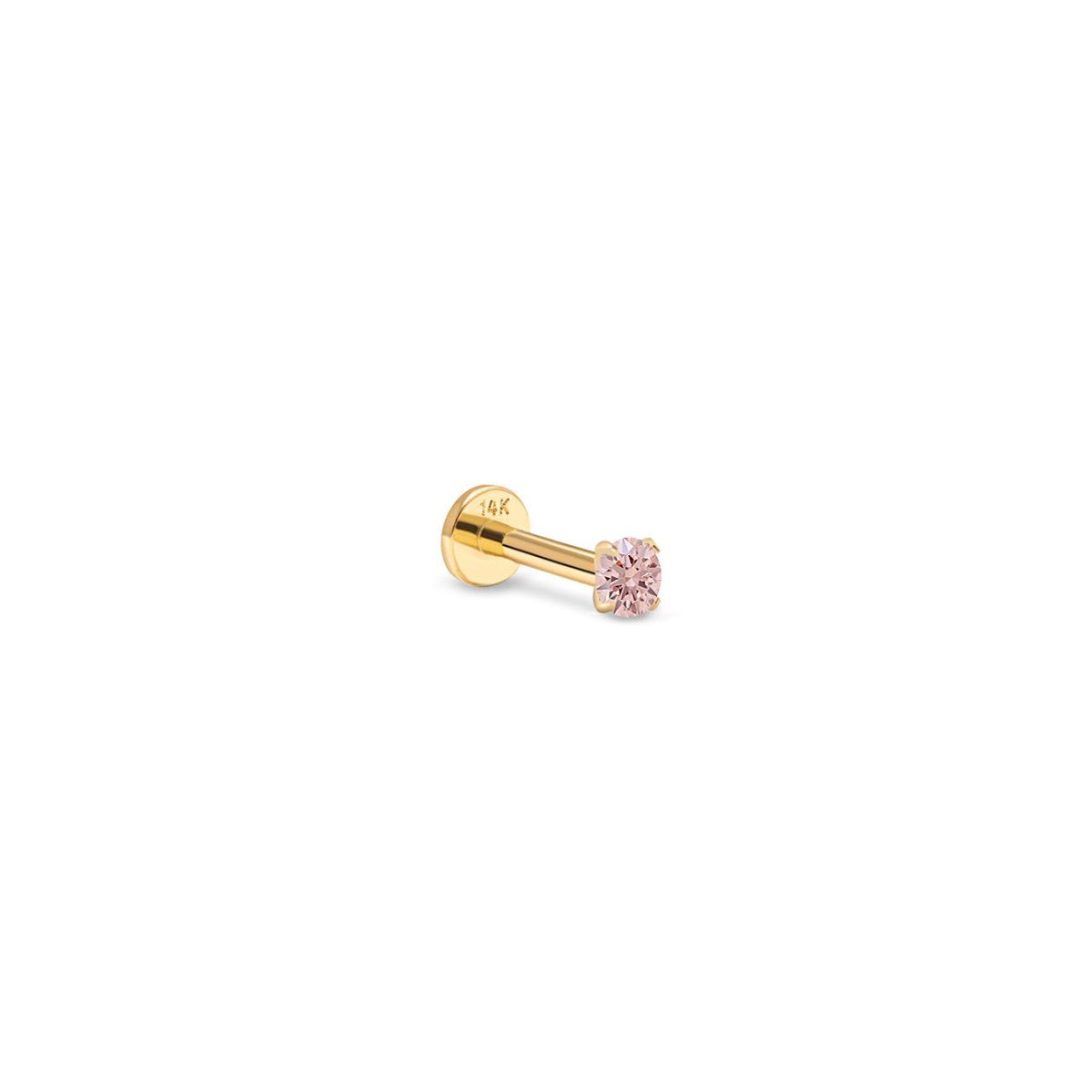 Pink Sapphire Flatback Stud Earrings - Genuine Gemstone Jewelry for Women - Perfect for Daily Wear, Parties & Special Occasions