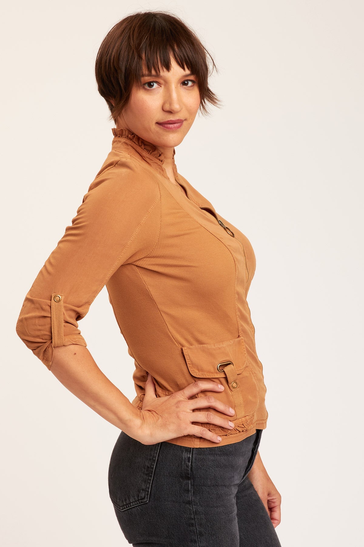 Fraser Jacket in Terra Cotta - Waterproof & Stylish Outdoor Jacket for Hiking, Camping & Everyday Wear