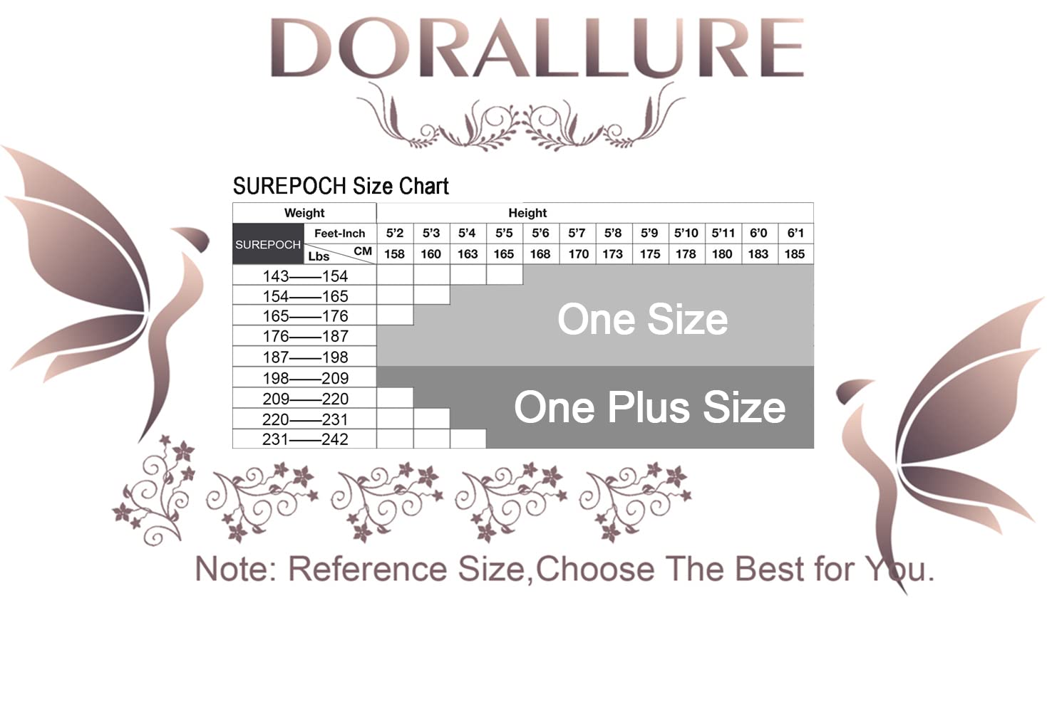 DORALLURE Plus Size Thigh High Stockings for Women - Silicone Lace Top Stay Up, Silky Nylon Pantyhose with Non-Slip Grip | Perfect for Weddings, Date Nights & Office Wear