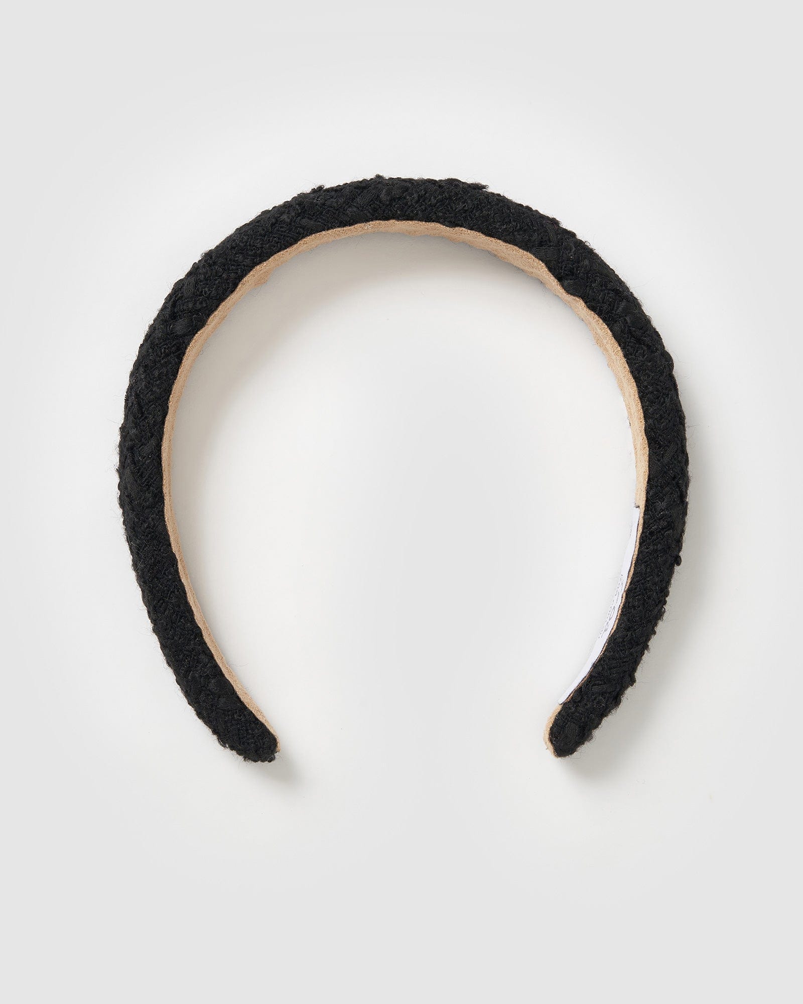Izoa Delilah Black Headband for Women - Fashion Hair Accessories for Workout, Yoga, Running & Everyday Wear