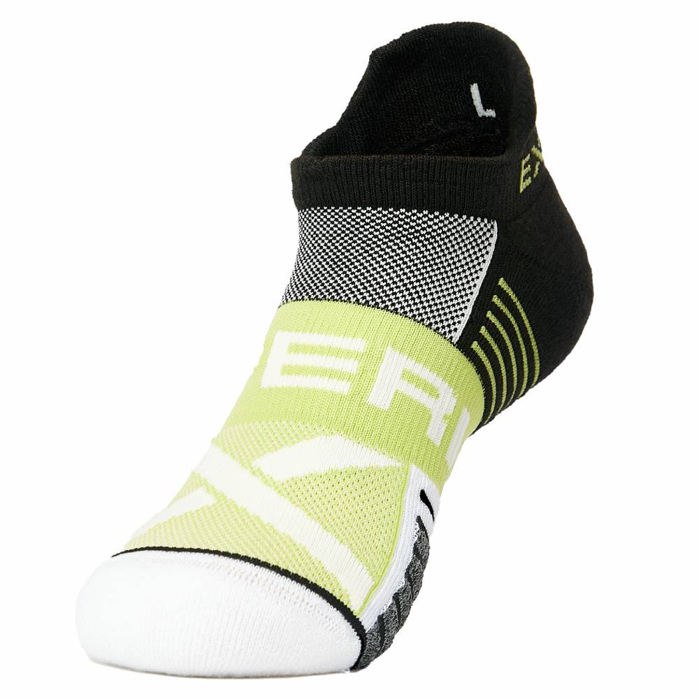 Thorlo Experia Unisex Thin Cushion No Show Socks - Breathable Athletic Socks for Running, Gym & Casual Wear (Pear Color)