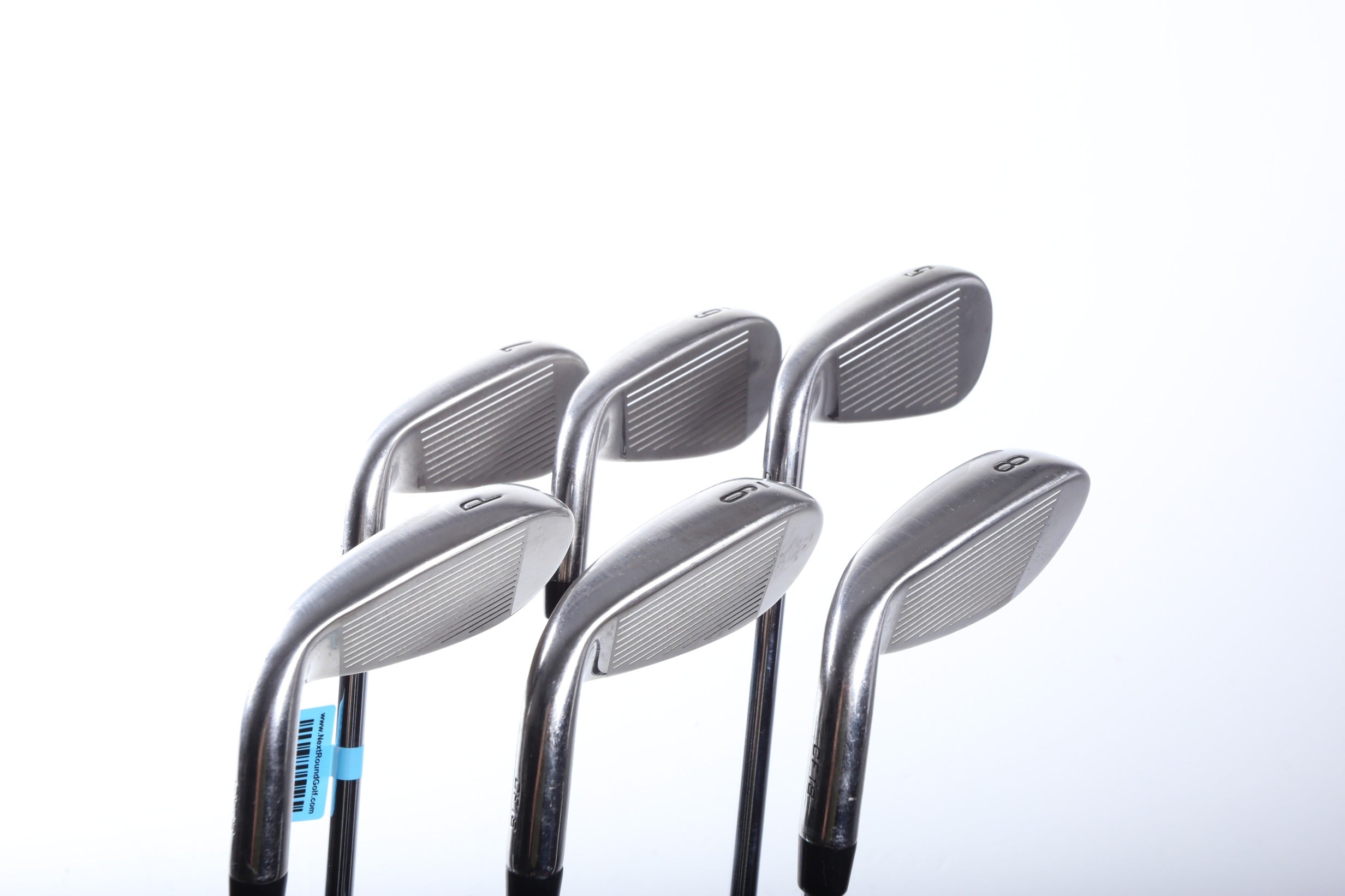 Used Callaway Rogue Iron Set 5-PW Right Handed Stiff Flex Golf Clubs for Men - Perfect for Improving Your Game on the Course
