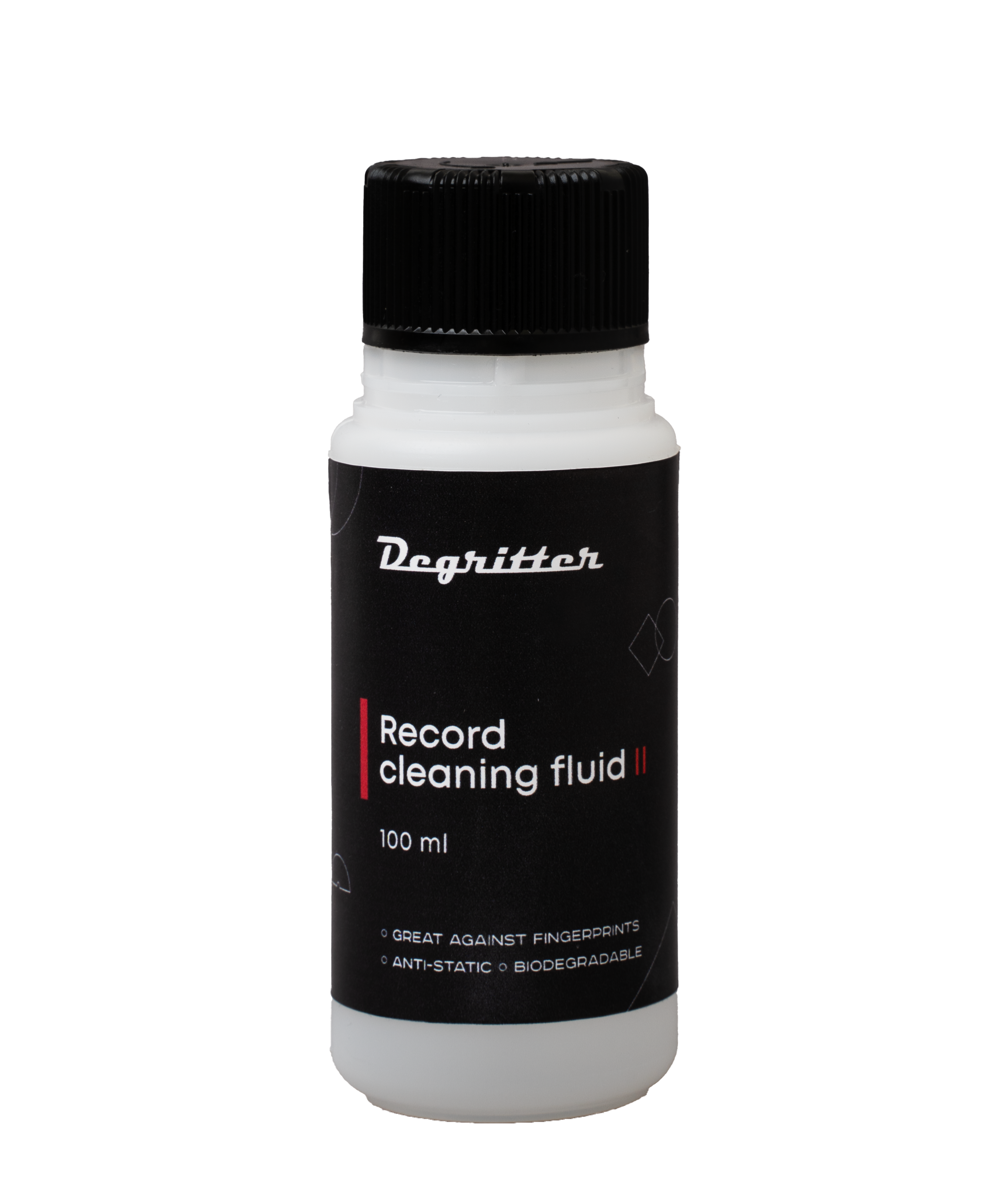 Degritter 100ml Vinyl Record Cleaning Fluid - Deep Clean & Protect Your Vinyl Collection for Optimal Sound Quality - Perfect for Audiophiles & Music Enthusiasts