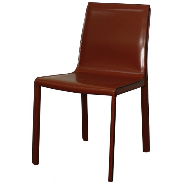 Premium Gervin Recycled Leather Chair Set of 2 - Eco-Friendly Modern Living Room Seating for Home Office & Lounge Areas