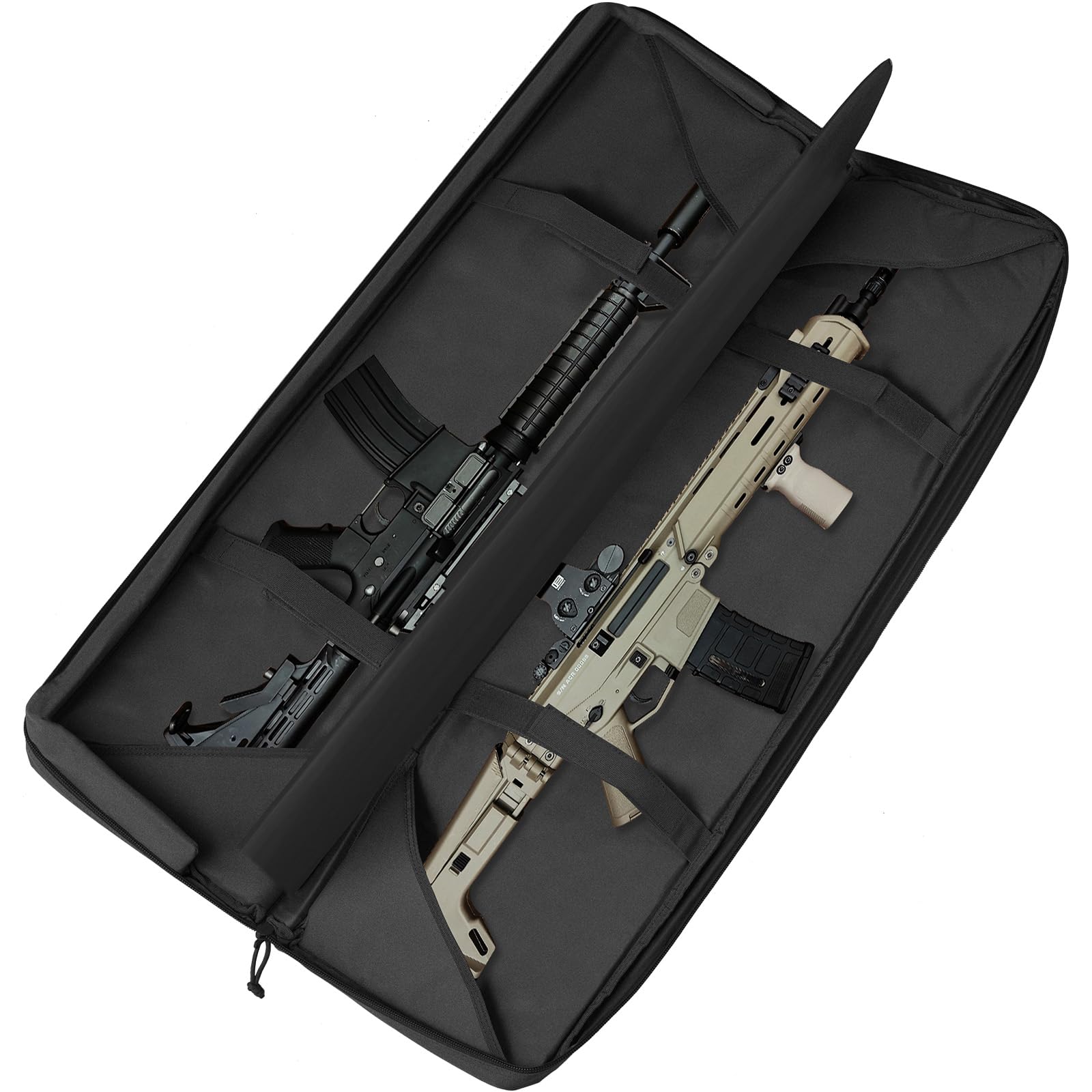 VEVOR Tactical Rifle Gun Case - Waterproof & Durable Shooting Range Bag for Hunting, Airsoft, and Firearm Storage | Perfect for Outdoor Range, Travel, and Secure Weapon Transport