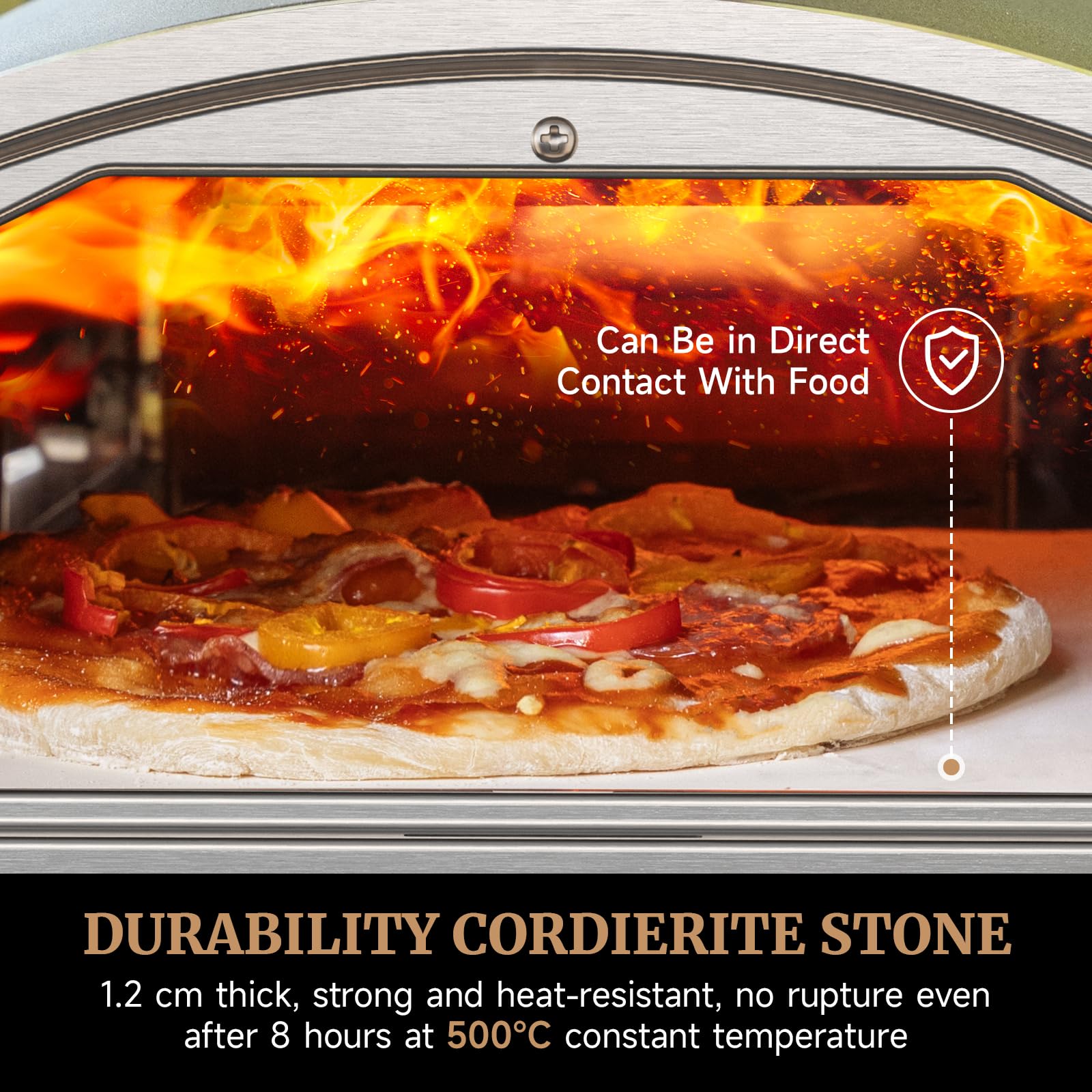 **Outdoor Wood Fired Pizza Oven – 12