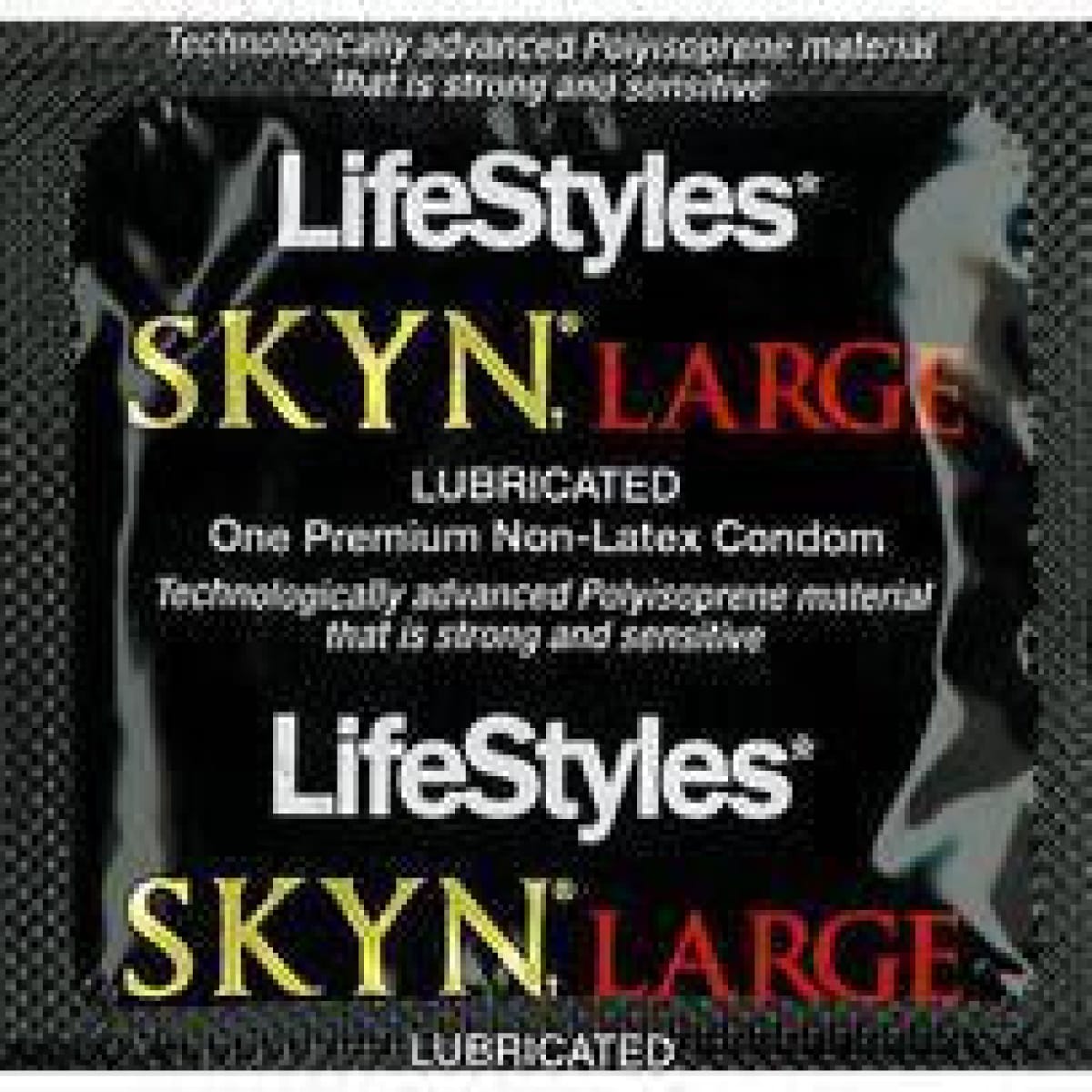 Lifestyles Skyn Large Condoms - 3 Pack | Ultra Thin, Non-Latex, Premium Feel | Perfect for Safe & Comfortable Intimacy