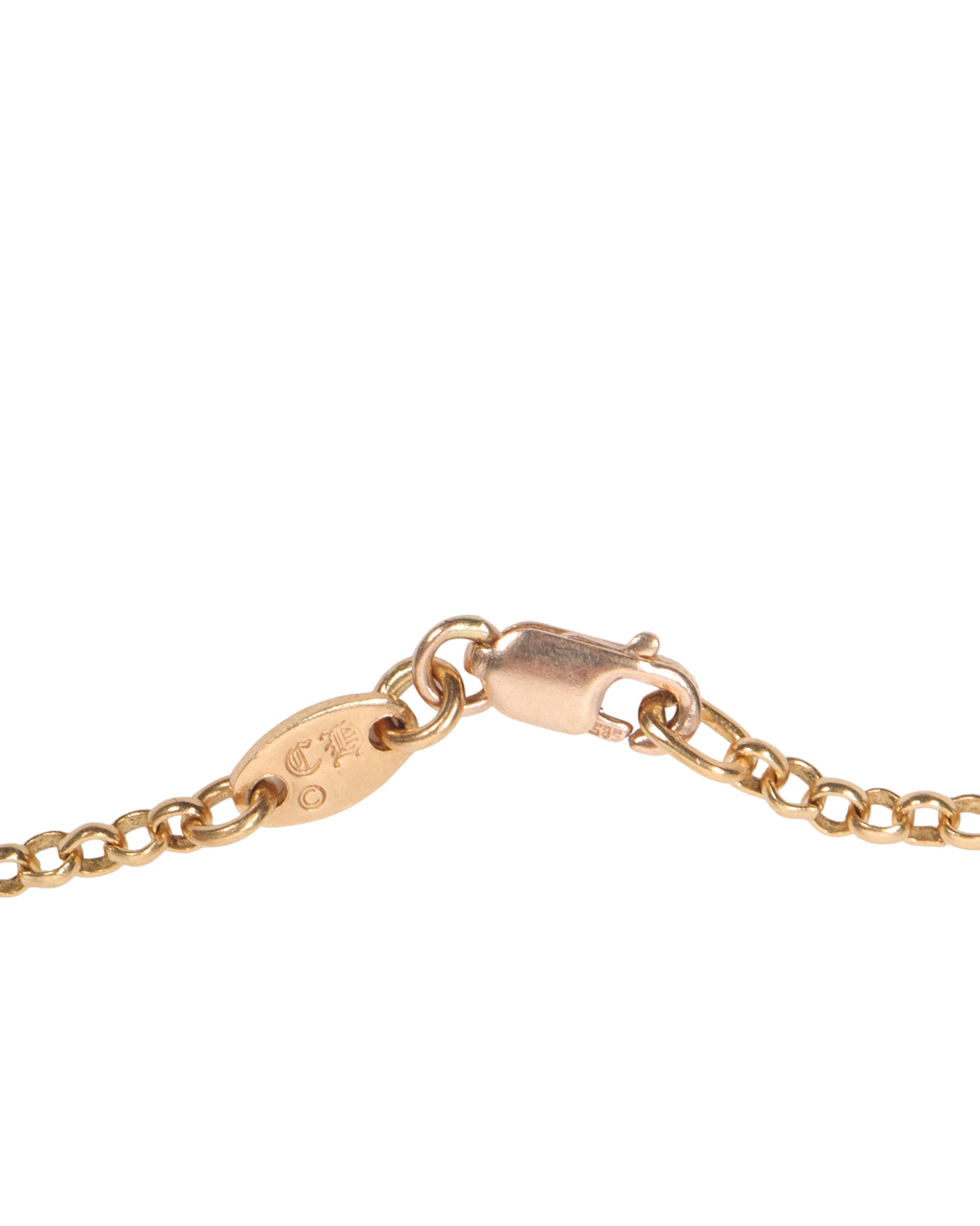 22K Gold Roll Chain Necklace for Women - Elegant & Durable 14K Gold Plated Jewelry Gift for Birthday, Anniversary & Special Occasions