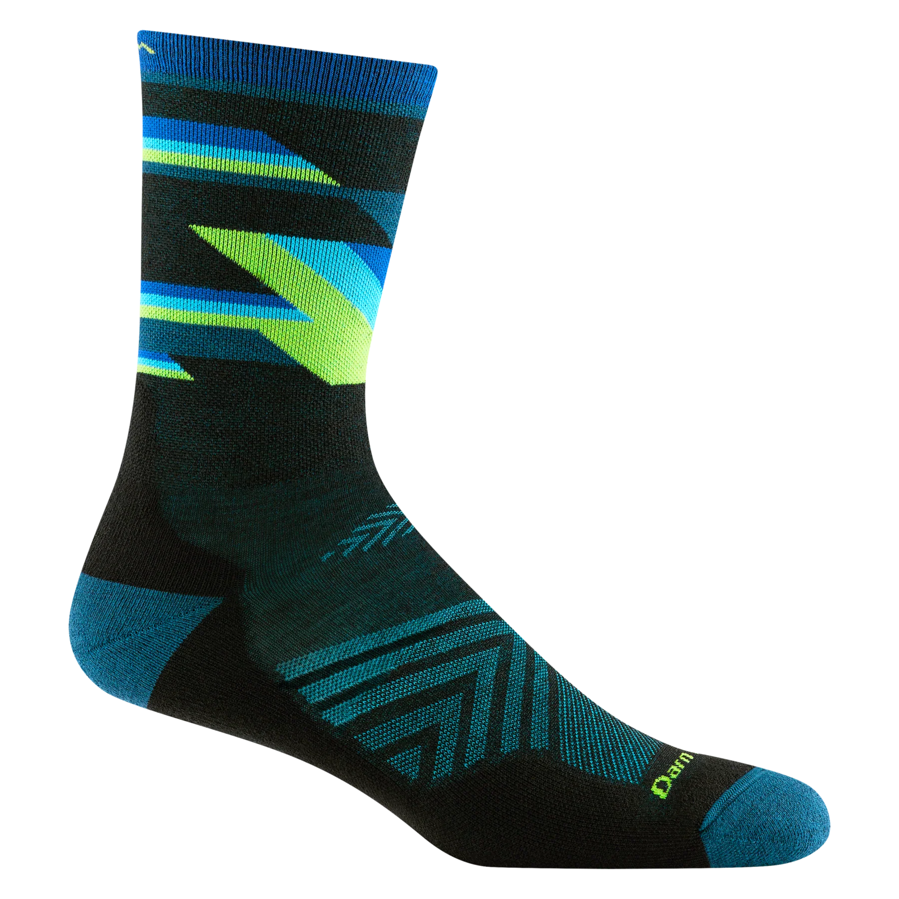 Bolt Micro Crew Ultra Lightweight Running Socks for Men - Breathable Athletic Socks for Jogging, Gym & Marathon Training - D1056M