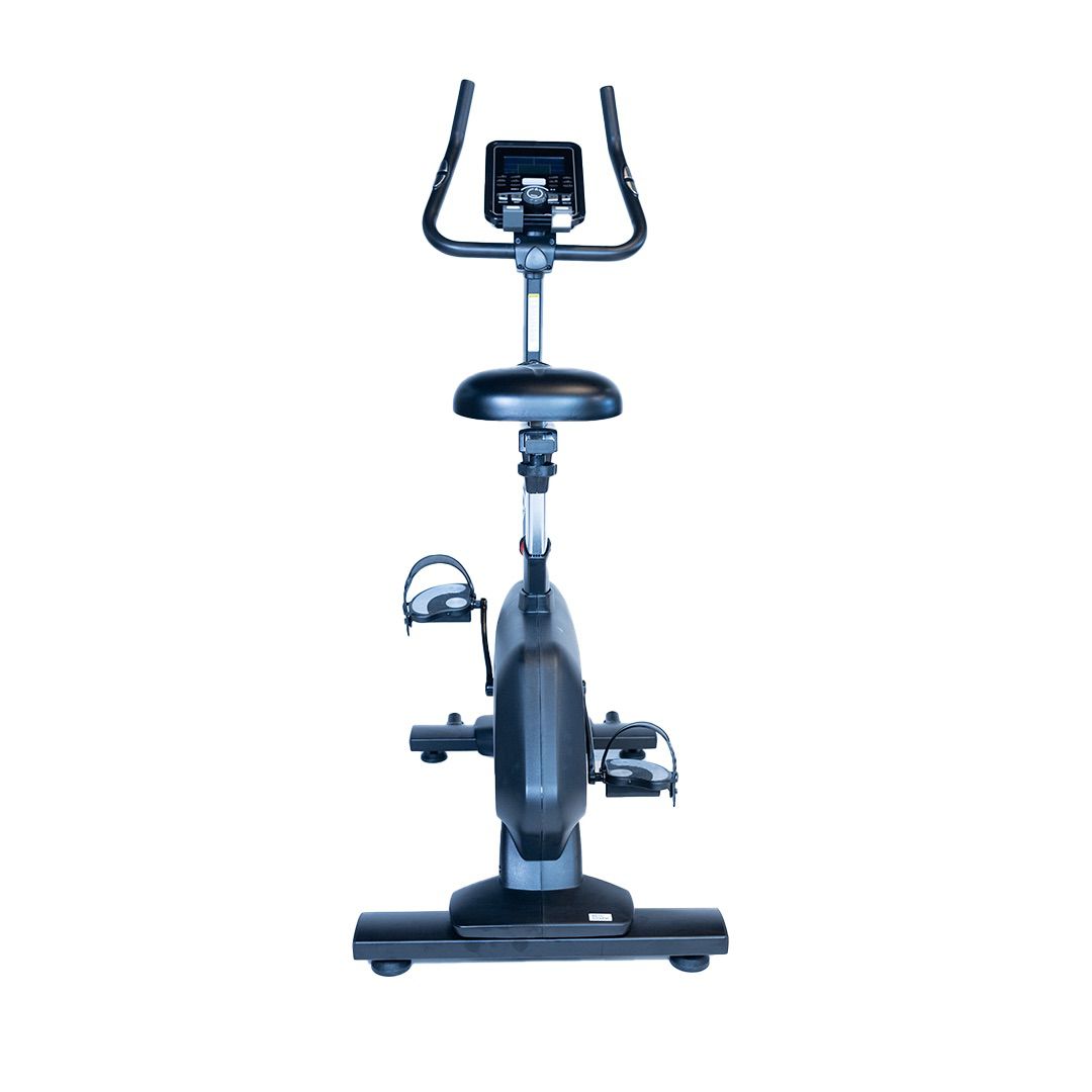 EFC B30 Upright Exercise Bike for Home Gym - Quiet Magnetic Resistance Indoor Cycling Bike with LCD Monitor - Perfect for Cardio Workouts & Weight Loss