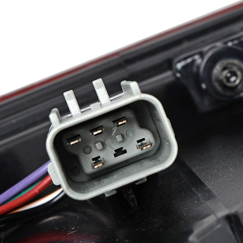 Astra Depot 1X Clear/Red Left Side Tail Lamp Brake Stop Light Compatible with 2011-2014 Jeep Compass - Replacement for Broken Lights, Enhances Vehicle Safety & Style for Night Driving