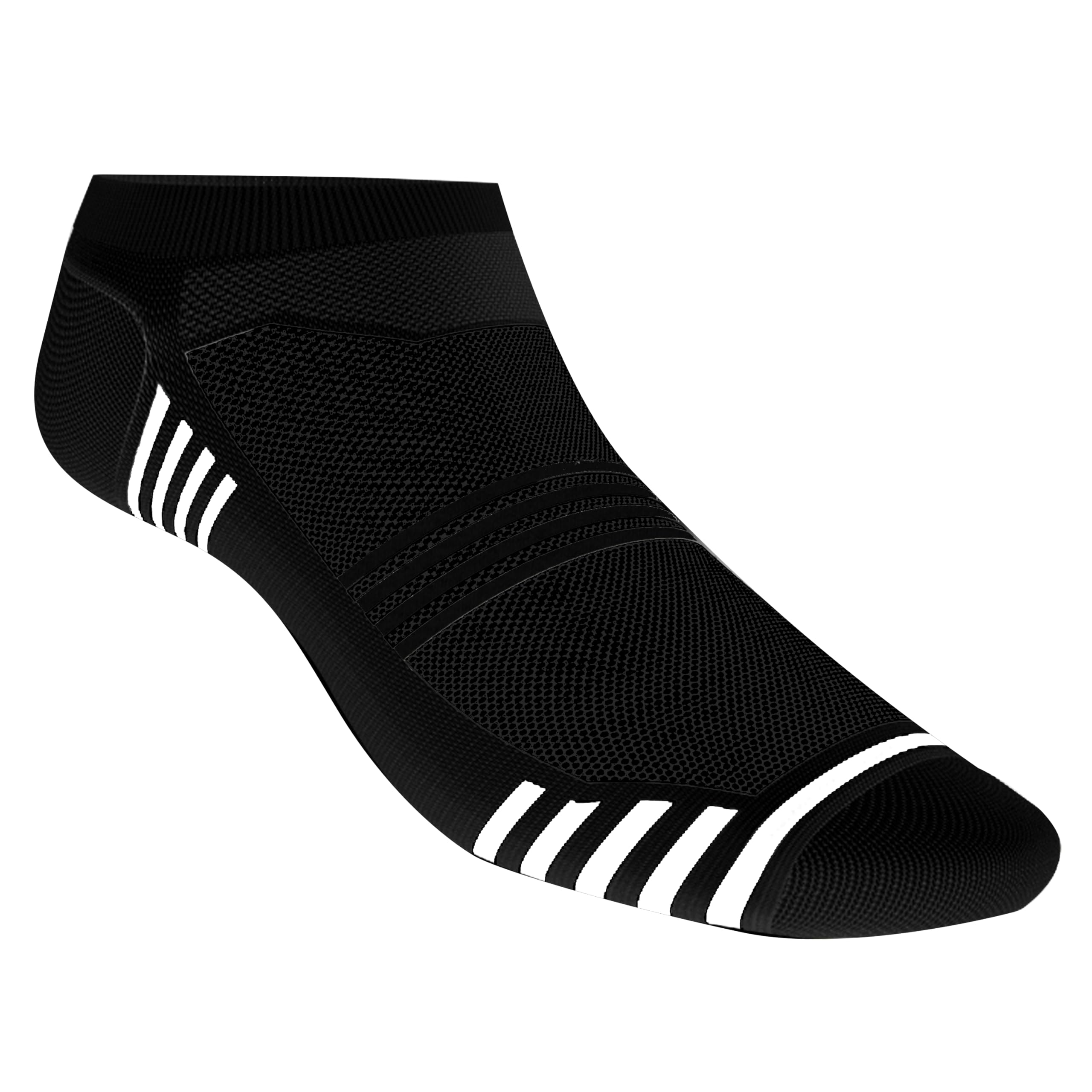 Breathable Moisture-Wicking Cushioned Sports Socks for Men - Padded Athletic Socks with Dry Fit Technology for Running, Hiking & Gym Workouts