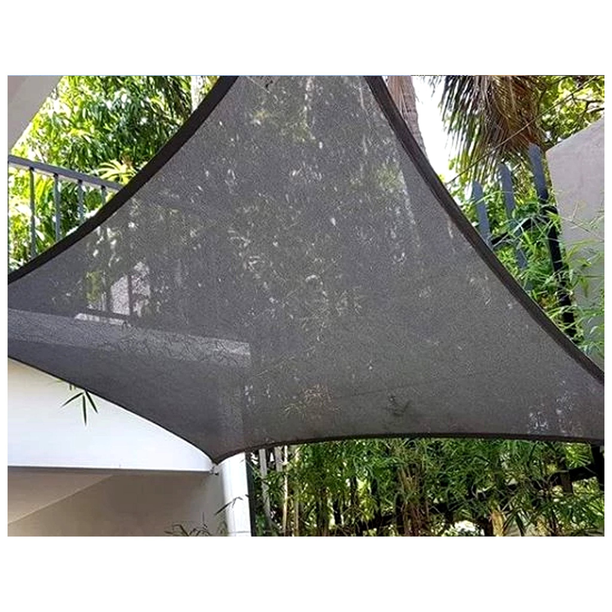 Al Fresco Rectangle Sail Shade 2.0 x 3.0m - UV Protection Outdoor Canopy for Patio, Garden, and Poolside Shade