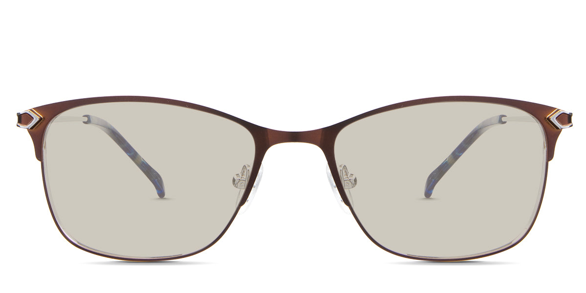 Kira Women's Prescription Tinted Glasses - Stylish & UV Protection Eyewear for Reading, Driving & Outdoor Activities