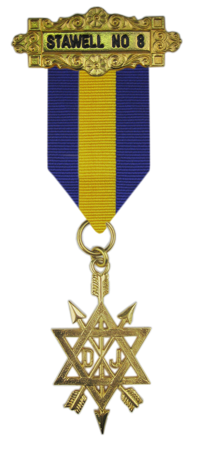 1st Degree Breast Jewel - Order of the Secret Monitor Masonic Fraternal Pin - Perfect for Lodge Ceremonies & Brotherhood Events