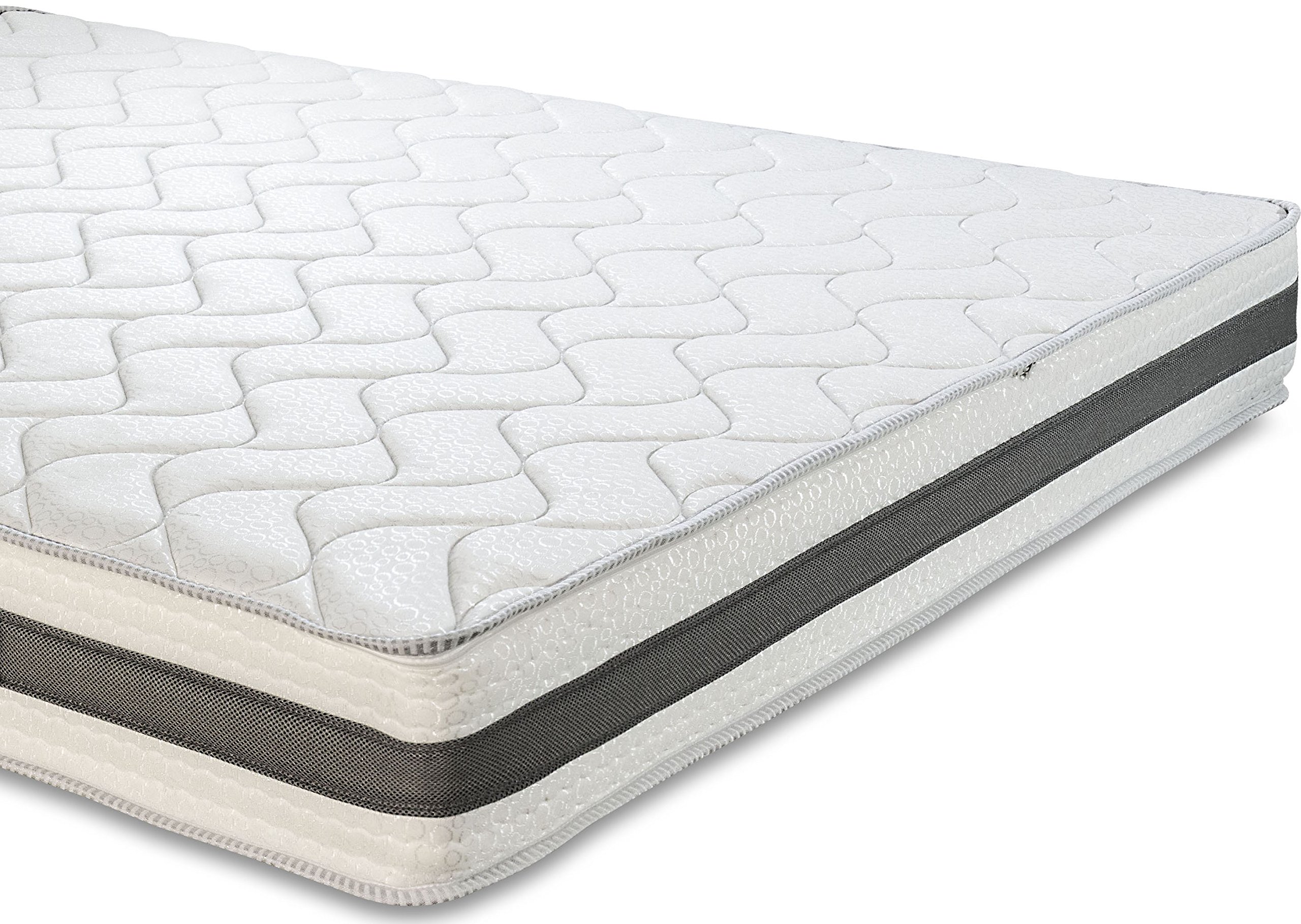 EvergreenWeb Orthopedic Memory Foam Mattress - 24cm Height, Ergonomic Support for Back Pain Relief | Perfect for Bedrooms, Guest Rooms & Dormitories