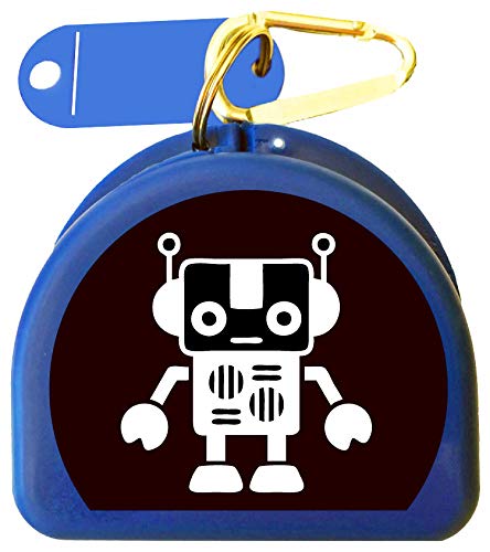 Fun Computer Geek Mouth Guard & Retainer Case - Perfect for Sports, Nighttime Teeth Grinding & Orthodontic Protection