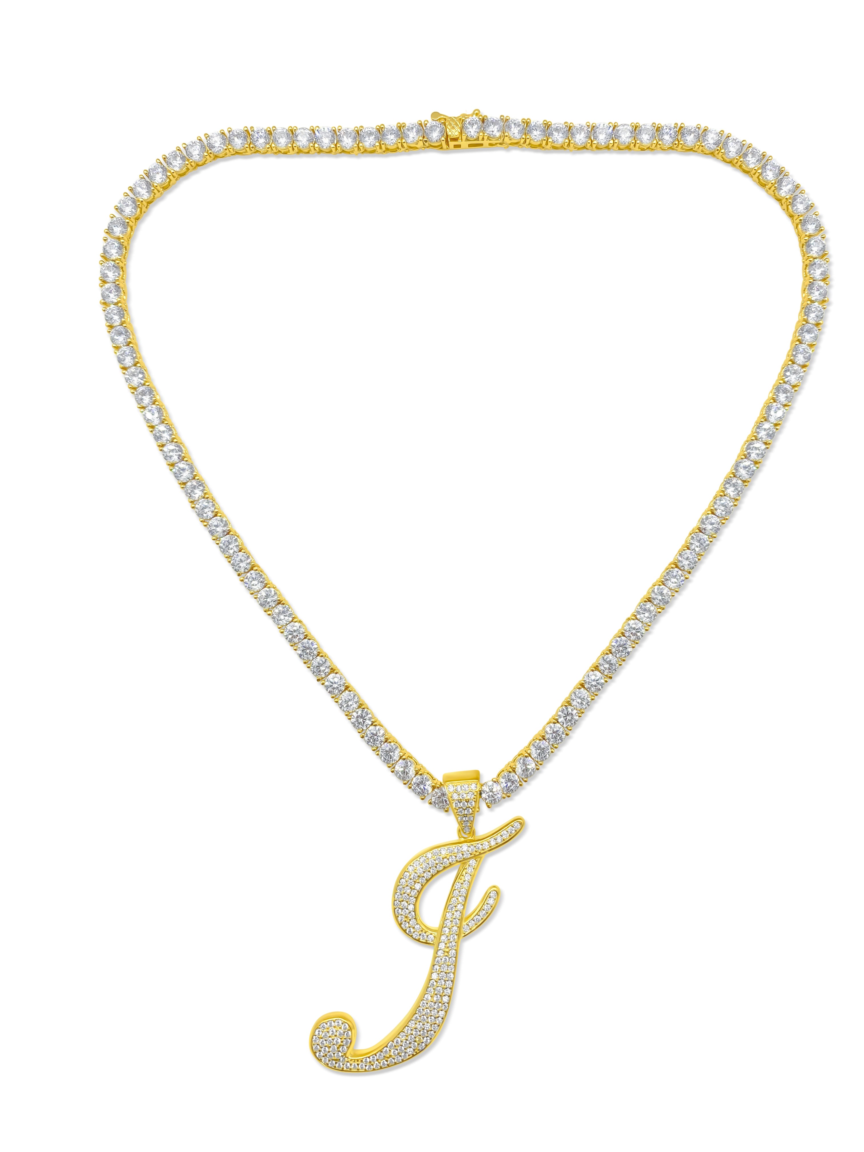 Personalized Cursive Initial Necklace for Women - Dainty Gold or Silver Letter Pendant - Perfect Gift for Mom, Wife, Daughter | Birthday, Anniversary, Valentine's Day Jewelry