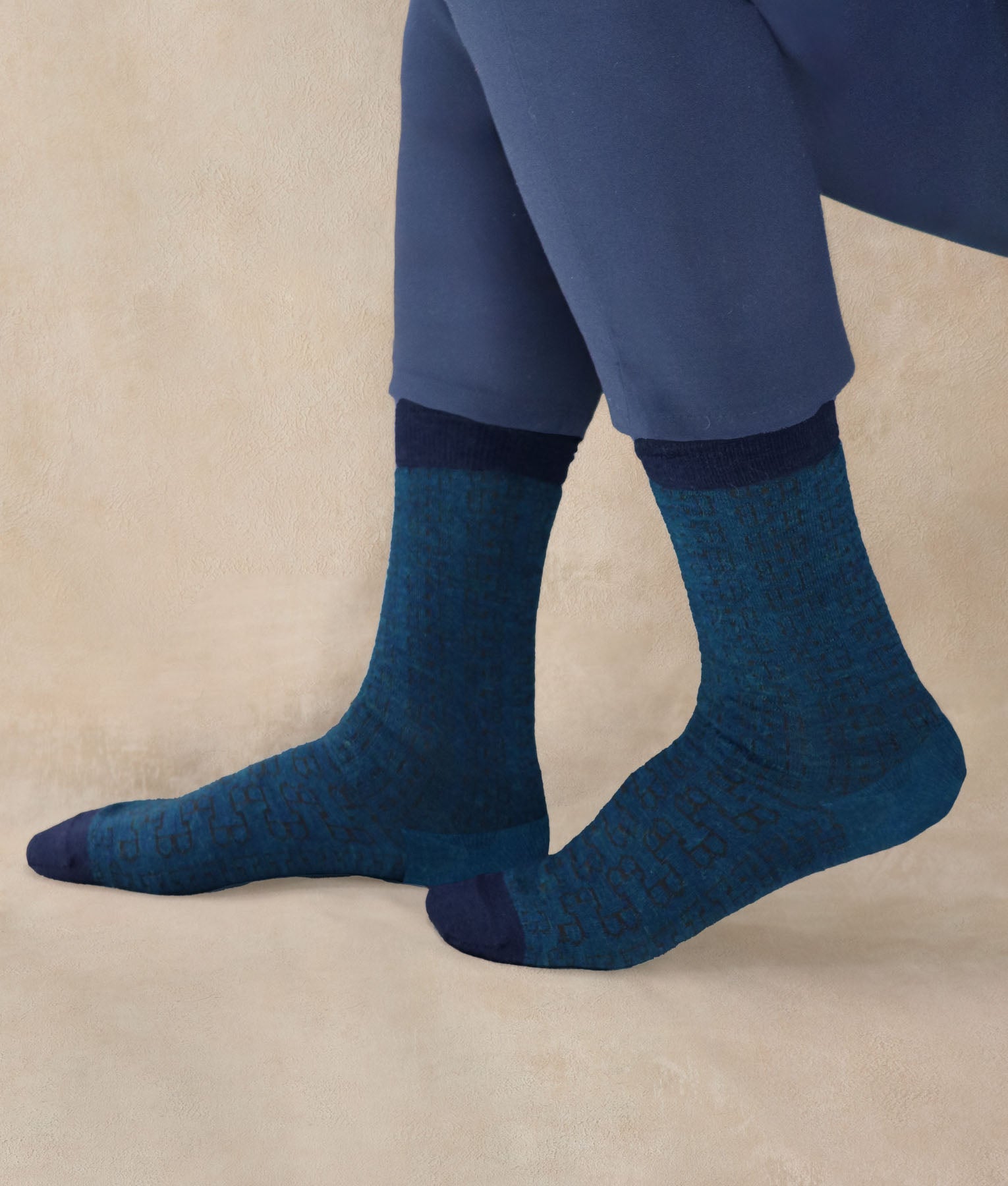blue and black tap shoe