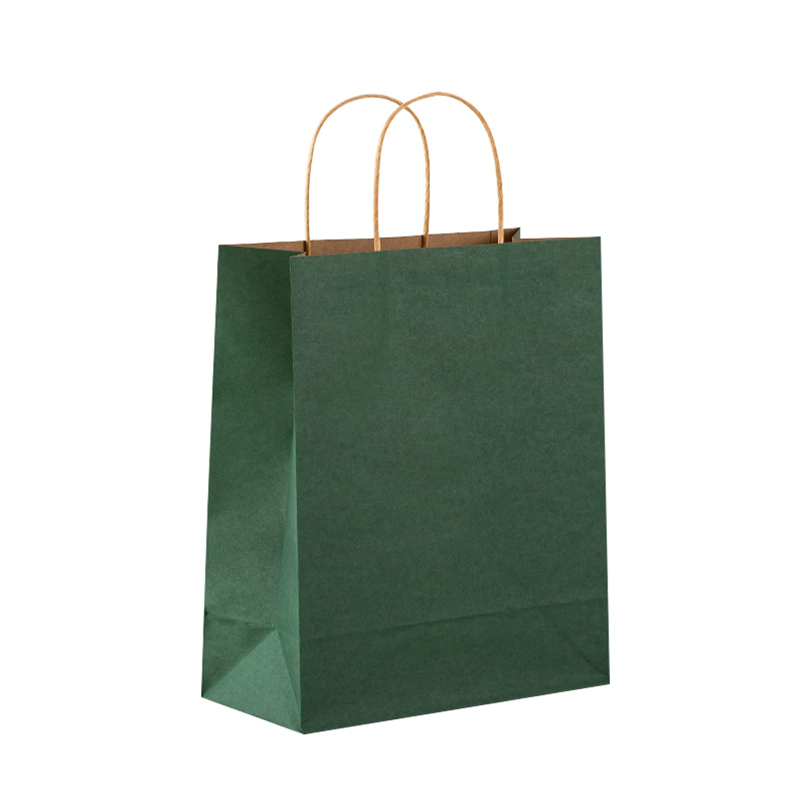 100 Pcs Kraft Paper Gift Bags with Handles - 5-8x6x11 Inch Bulk Gift Bags for Christmas, Baby Showers, Thanksgiving, Halloween, Easter, Mother's Day & Weddings - Perfect for Party Favors, Gift Wrapping & Special Occasions