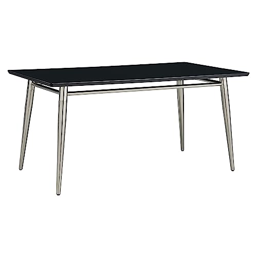Black Top With Brushed Nickel