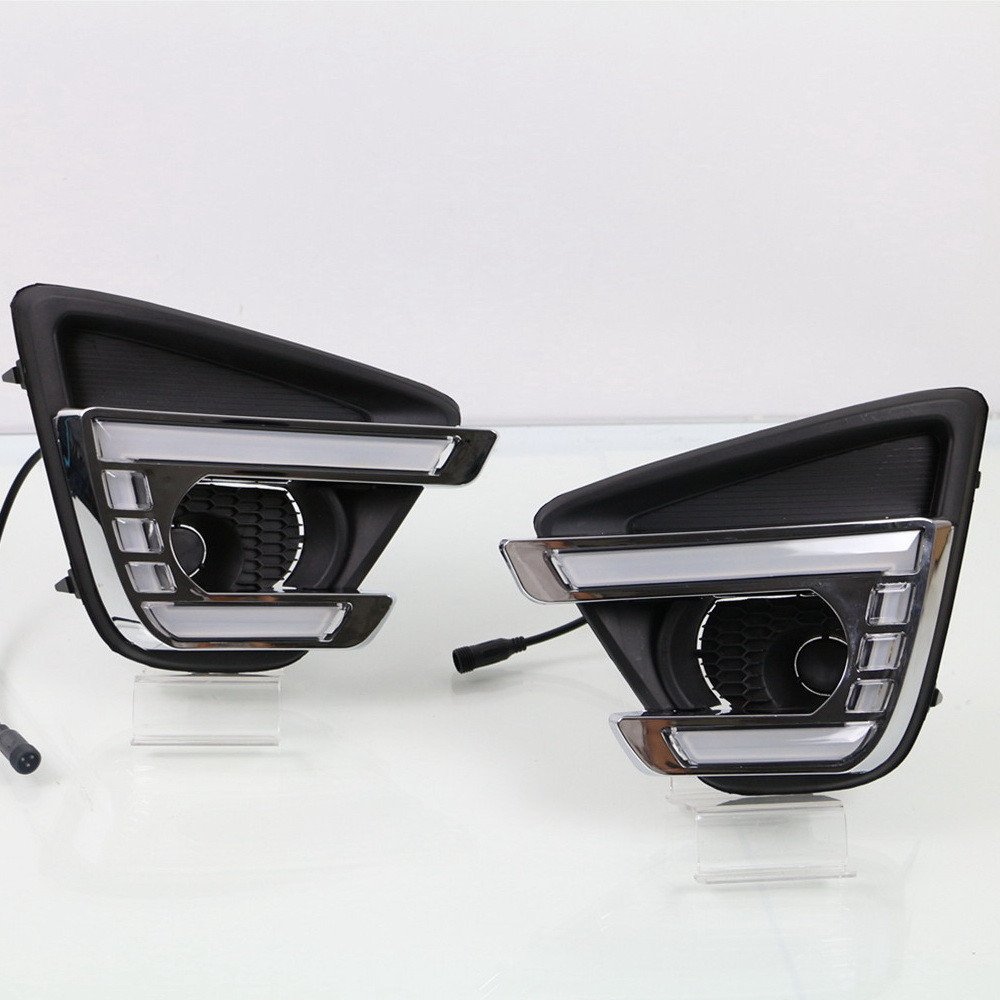 LED DRL Lights for Mazda CX-5 2013-2016 with Yellow Turn Signal - Perfect for Daytime Safety