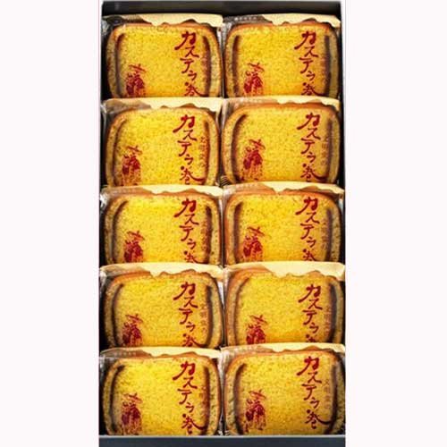 Premium Japanese Kasutera Sponge Cake - Authentic Traditional Sweet Snack (10 Pieces) - Perfect for Tea Time, Gifts & Dessert Lovers