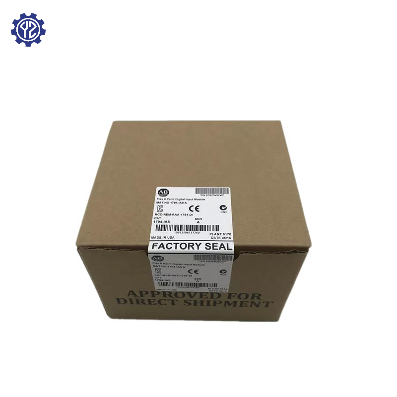 Original Allen-Bradley 1794-IA8 Flex I/O 8-Point Input Module - PLC Automation Control for Industrial Applications