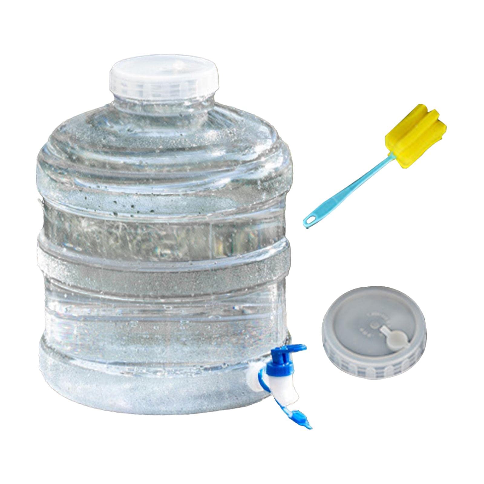 THE STYLE SUTRA® 11.3L Portable Water Storage Container with Faucet & Lid - Emergency Water Supply for Car, Camping, Fishing & Outdoor Activities | Durable Water Container for Home, Yard & Travel Use