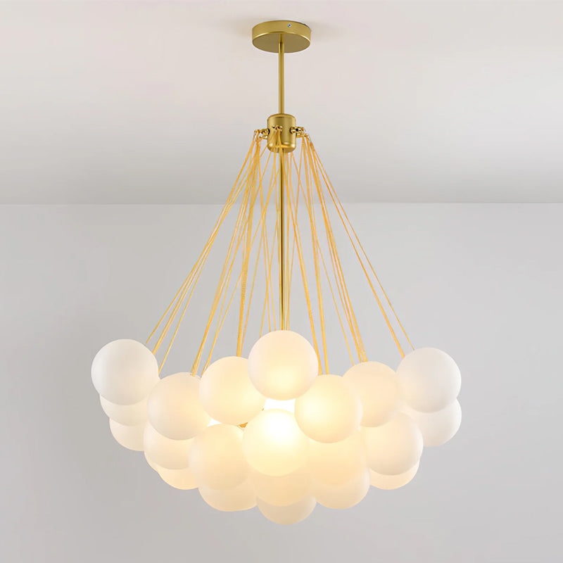 Elegant Cloud Chandelier Lighting Fixture - Modern Ceiling Light for Living Room, Bedroom & Dining Room Decor