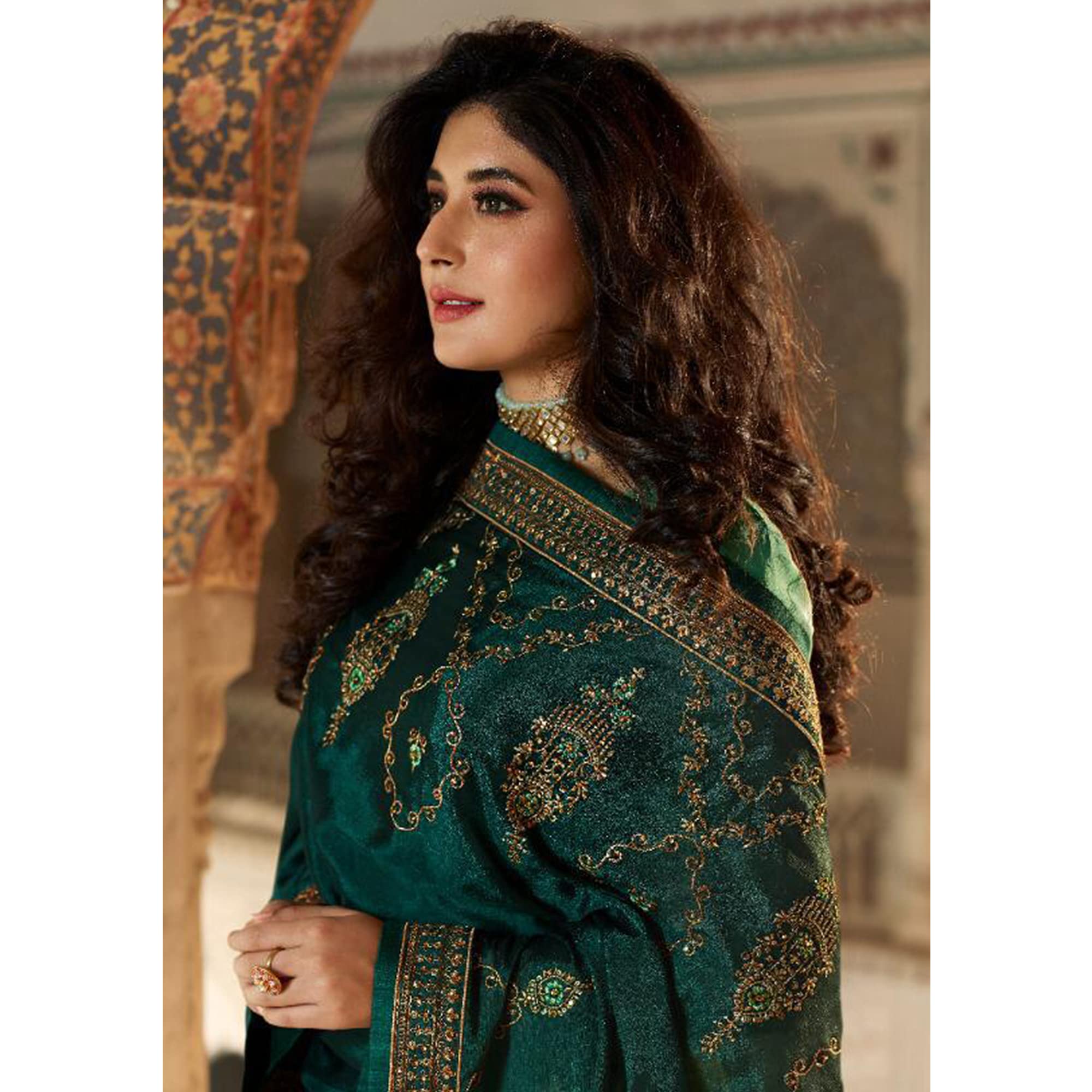 Elegant Designer Party Wear Salwar Kameez with Heavy Embroidery - Stitched Sharara Palazzo Suits for Women | Perfect for Weddings, Festivals & Special Occasions