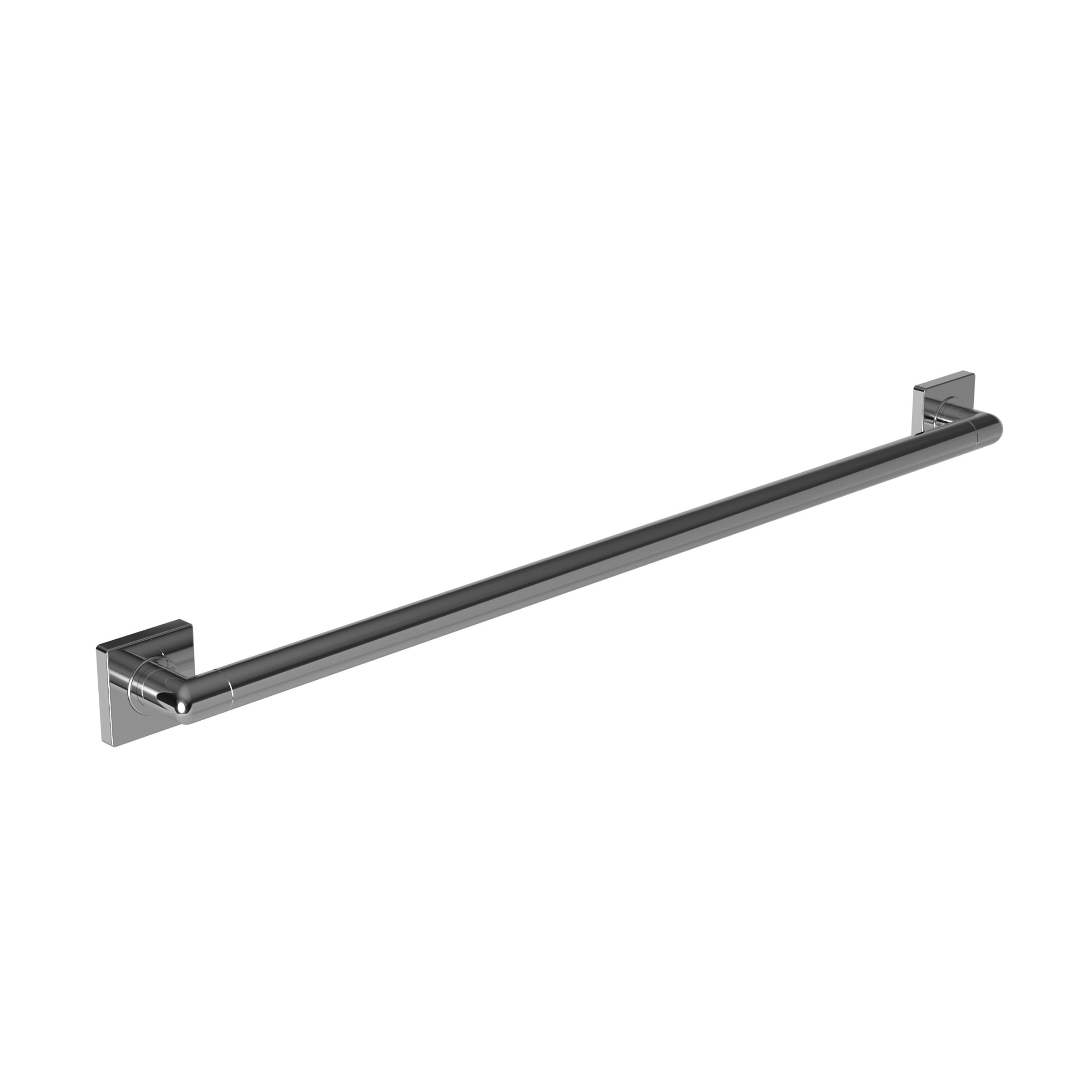36 Inch Grab Bar 5265 - Polished Chrome Bathroom Safety Handle for ADA Compliance, Elderly & Disabled - Non-Slip Shower Rail, Toilet Support & Bathtub Assist Bar (Ginger 5265/PC Lineal)