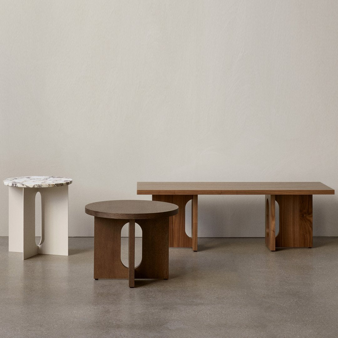 Modern Androgyne Side Table - Minimalist Nightstand, End Table for Living Room, Bedroom, or Office - Perfect for Small Spaces & Home Decor